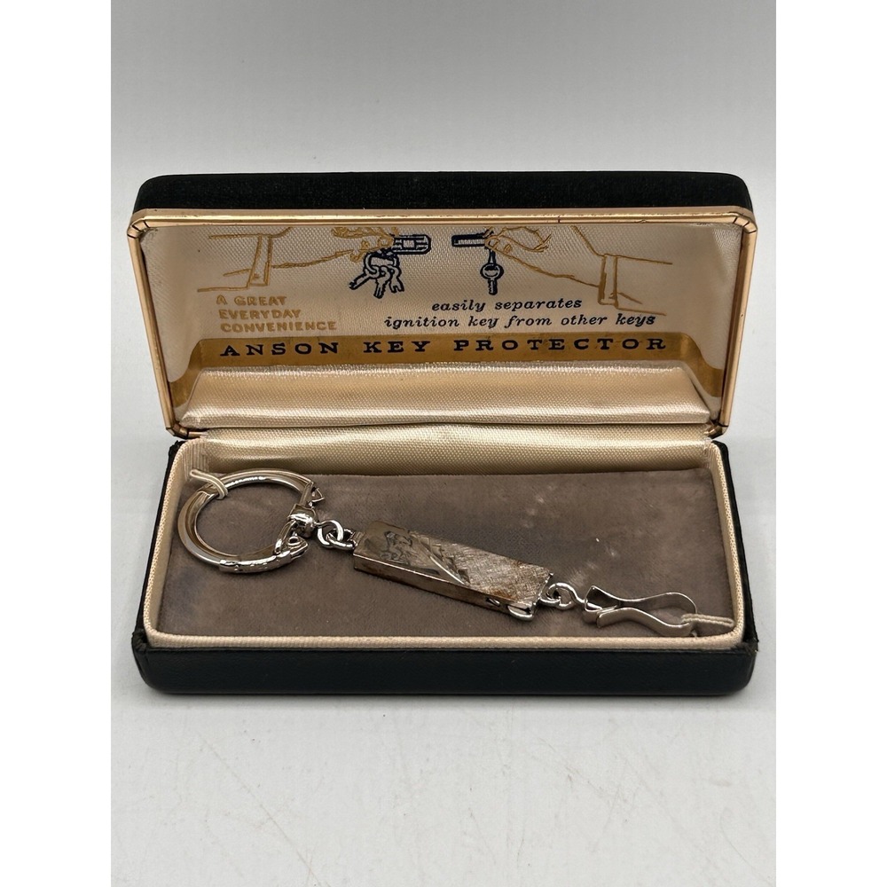 Vintage Sterling Anson Key Protector Pragers‎ Jewelry Keyport, NJ